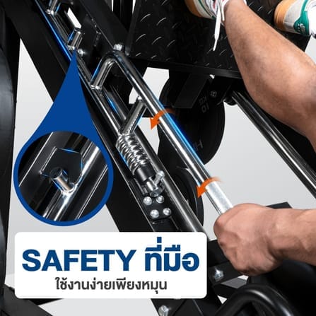 สมิทแมชชีน HOMEFITTOOLS รุ่น LEG PRESS SET 150L_6
